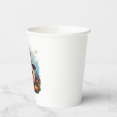 Wizard pumpkin  papieren bekers (Links)