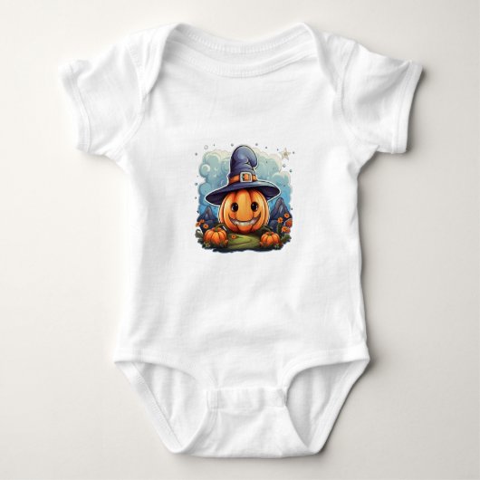 Wizard pumpkin romper (Voorkant)