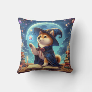 Wizard Shiba Inu Pillow Kussen