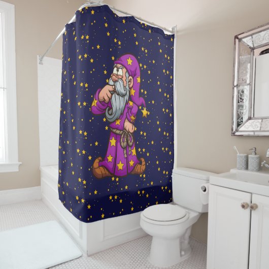 Wizard Shower-gordijn Douchegordijn (In situ)