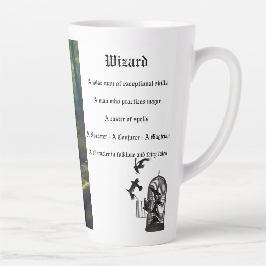 Wizard Spell Latte Mok (Rechts)