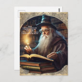 Wizard Studie Briefkaart (Voorkant / Achterkant)