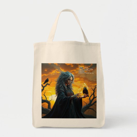 Wizard Tote Bag (Voorkant)