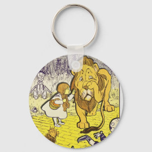  wizard van Oz 1st Edition Afdrukken Sleutelhanger