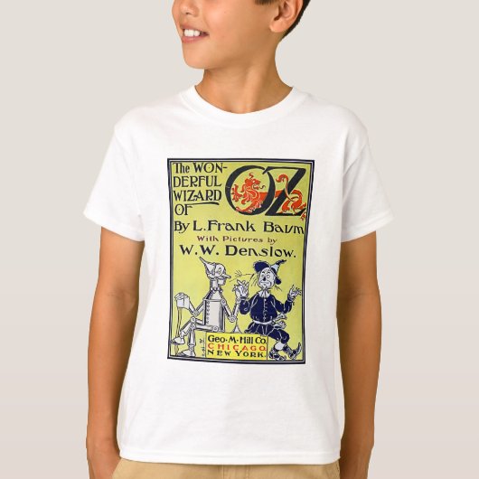  wizard van Oz Book Hoesje T-shirt (Voorkant)