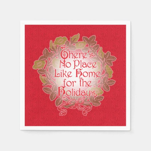  WIZARD VAN OZ CHRISTMAS NAPKINS SERVET (Voorkant)