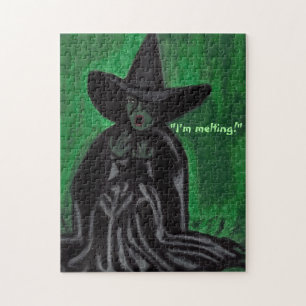 WIZARD VAN OZ MELTING WITCH JIGSAW PUZZLE LEGPUZZEL