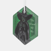 WIZARD VAN OZ MELTING WITCH Ornament (Voorkant links)