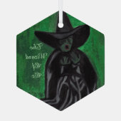 WIZARD VAN OZ MELTING WITCH Ornament (Achterkant)