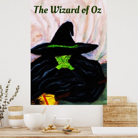 WIZARD VAN OZ MELTING WITCH POSTER (Keuken)