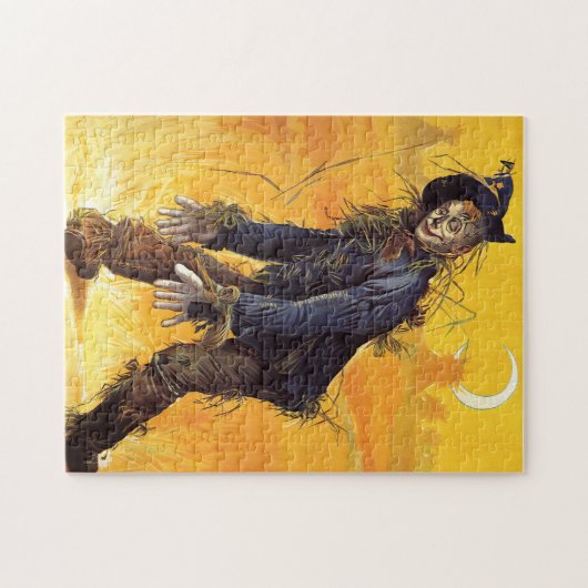  wizard van Oz Scarecrow Legpuzzel (Horizontaal)