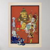  wizard voor OZ - grote afdrukken Poster (Voorkant)