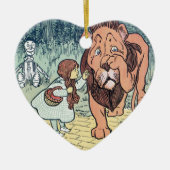 wizard voor Oz-tekens, Gele Brick Road Keramisch Ornament (Voorkant)