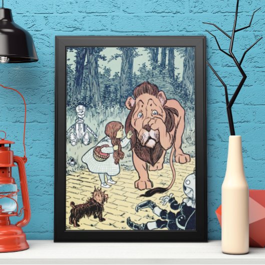  wizard voor Oz-tekens, Gele Brick Road Poster