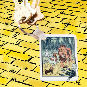  wizard voor Oz-tekens, Gele Brick Road Sleutelhanger