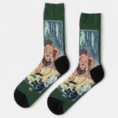  wizard voor Oz-tekens, Gele Brick Road Sokken (Links)