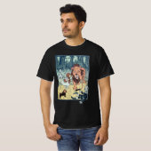  wizard voor Oz-tekens, Gele Brick Road T-shirt (Voorkant volledig)