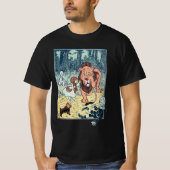  wizard voor Oz-tekens, Gele Brick Road T-shirt (Voorkant)