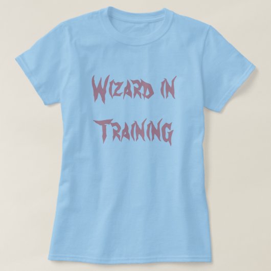 Wizard voor training t-shirt (Design voorkant)