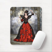 Wizard vrouw muismat (Met muis)