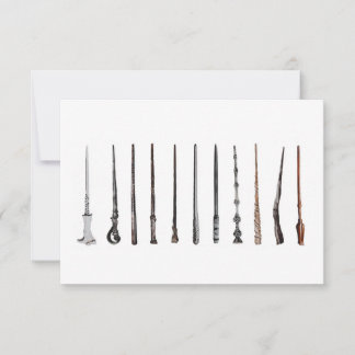 Wizard Wands  Bedankkaart