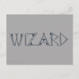 Wizard Weapon Collage Briefkaart