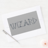 Wizard Weapon Collage Rechthoekige Sticker (Envelop)