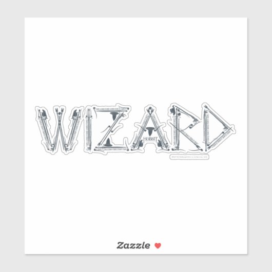 Wizard Weapon Collage Sticker (Vel)