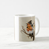Wizard Wren en Fantasy Robin - vogelMok Koffiemok (Voorkant rechts)