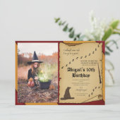 Wizardry Photo Invitation (Debout devant)