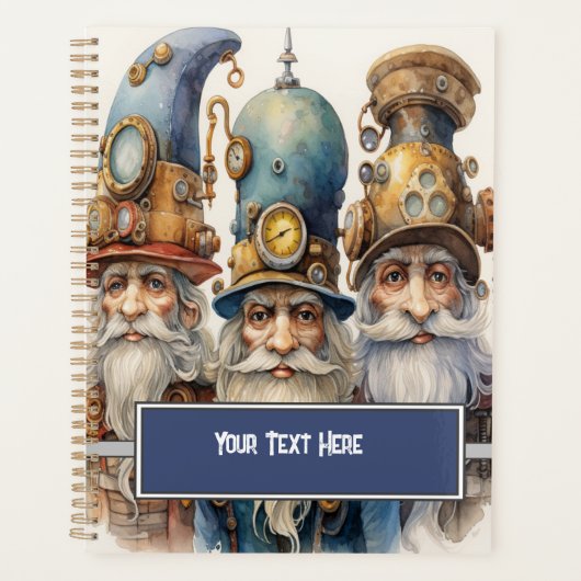 Wizards Gnomes Steampunk (Devant)