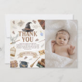 Wizards Photo Thank You Card Kaart (Voorkant)