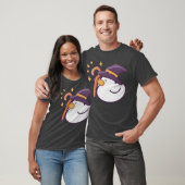 Wizarduck Grappige Halloween retro T-shirt (Unisex)