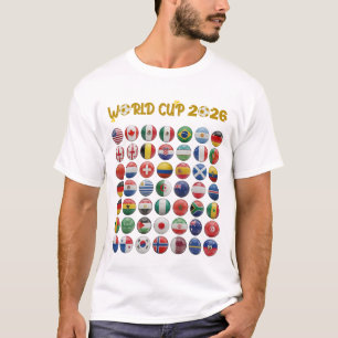 WK 2026 Vlaggen T-shirt