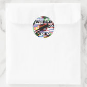 WK Goal Flag Sticker (Tas)