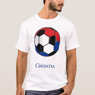WK-voetbal Kroatië T-shirt