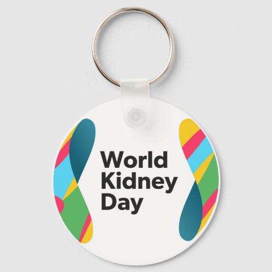 WKD sleutelhanger-ronde Sleutelhanger (Voorkant)