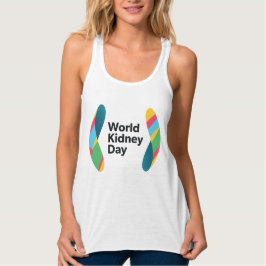 WKD-Tanktop voor vrouwen met dunne uitstraling Tanktop