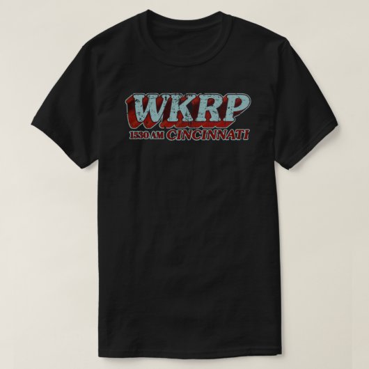WKRP in Cincinnati Classic T-Shirt (Design voorkant)