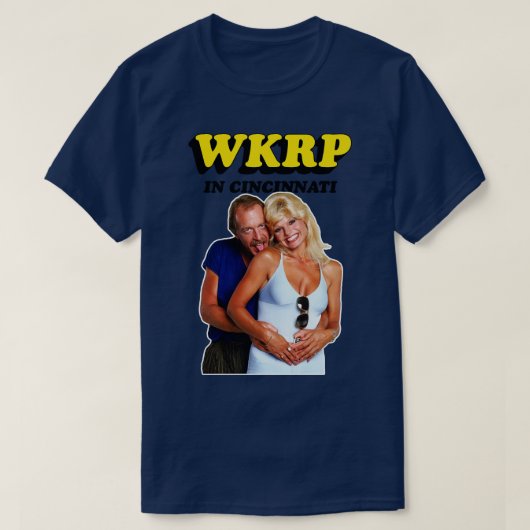 WKRP in Cincinnati T-shirt (Design voorkant)