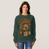 WKRP Turkey Drop 1978 grappige Thanksgiving T-Shir Trui (Voorkant volledig)