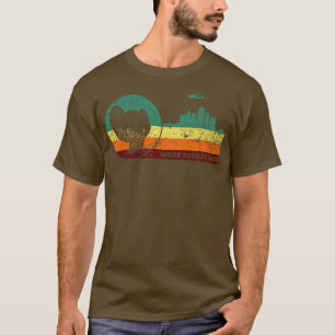 WKRP Turkije Drop Retro Stijl T-shirt