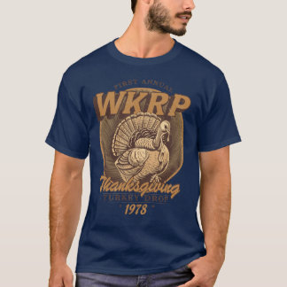 WKRPurkey Drop 1978 cadeau retro T-shirt