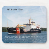 WLB 204 Elm mousepad Muismat (Voorkant)