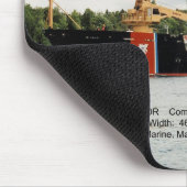 WLB 213 Fir mousepad Muismat (Hoek)