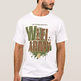 WLFI Army Camo Streetwear voor Wealth Warriors T-shirt