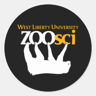 WLU Zoo Science 3" VinylSticker Ronde Sticker