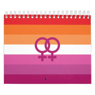 WLW Lesbian Pride Flag Kalender