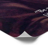 Wm James "Life Worth Living" Wisdom Quote Poster (Hoek)