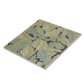 Wm Morris Acanthus Arts & Crafts Foliage Tile Tegeltje (Zijkant)